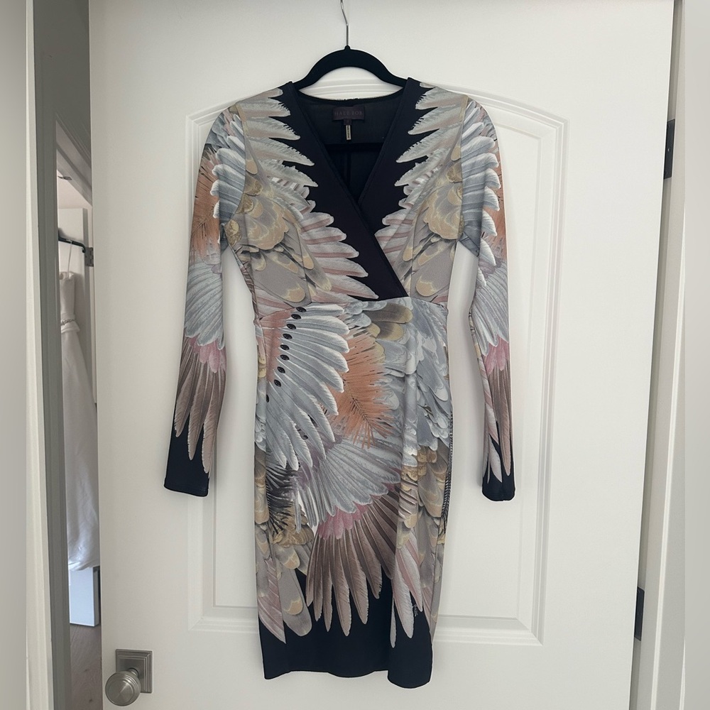 Long sleeve Hale Bob dress